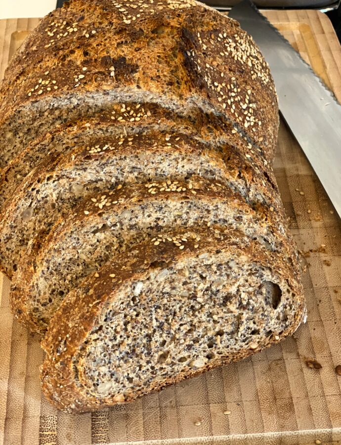 Sesam-Leinsamen Brot