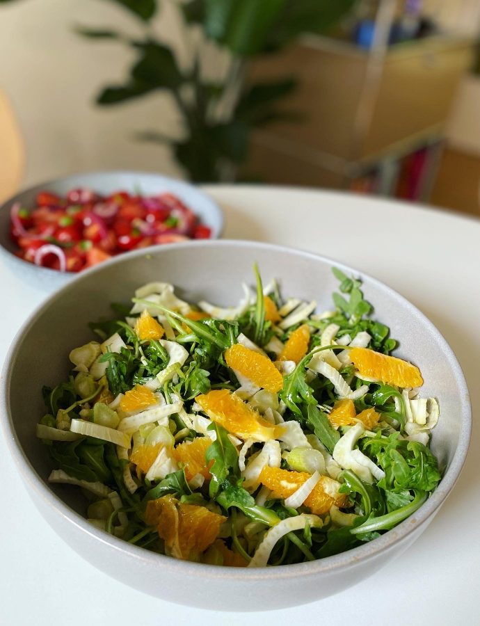 Fenchel Rucola Salat